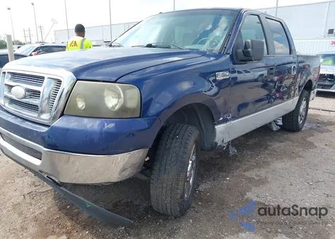 2007 Ford F-150 Xlt from USA, damaged, VIN 1FTRW12W77KD21738